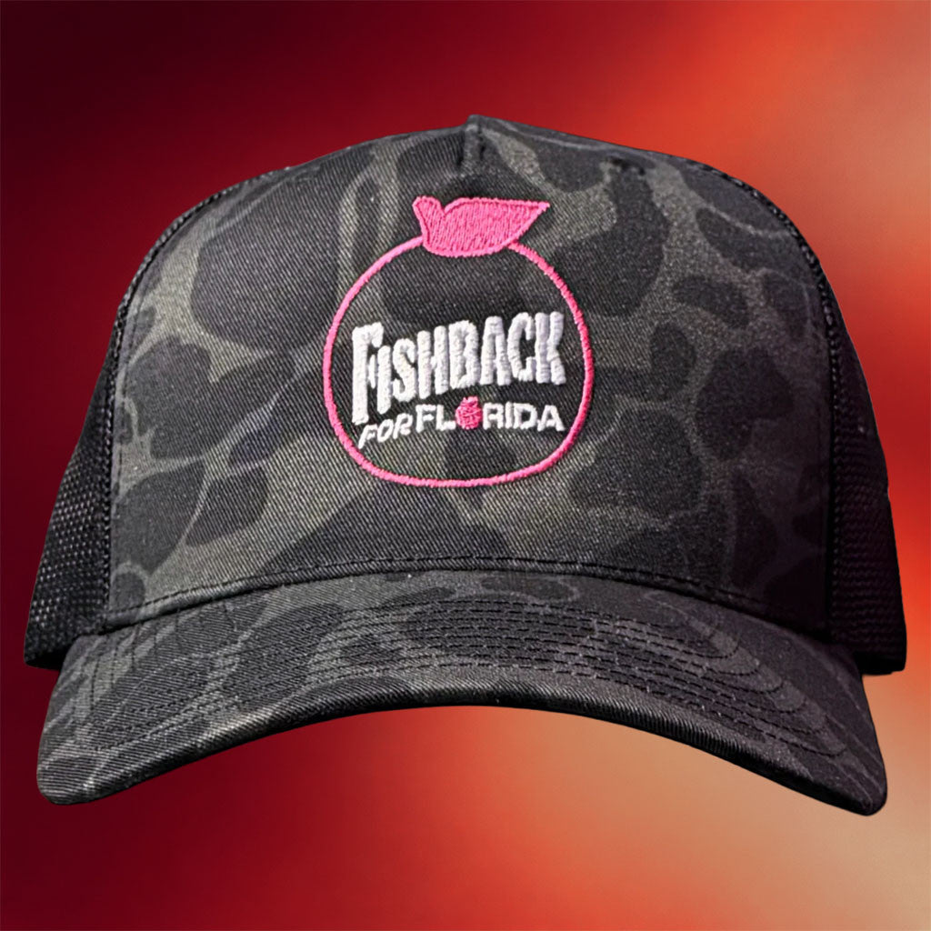 Fishback Merch 2026 Fishback For Florida Trucker Hat Camo James Fishback Support Merch - Merchluma