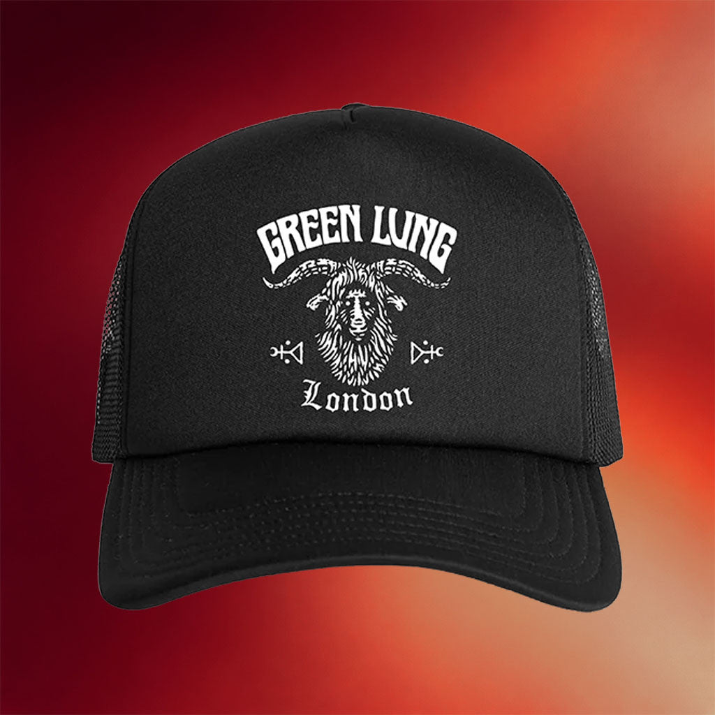 Green Lung Merch 2026 � Goatwizard Trucker Hat Green Lung British Band Cap Gifts For Music Fans - Merchluma
