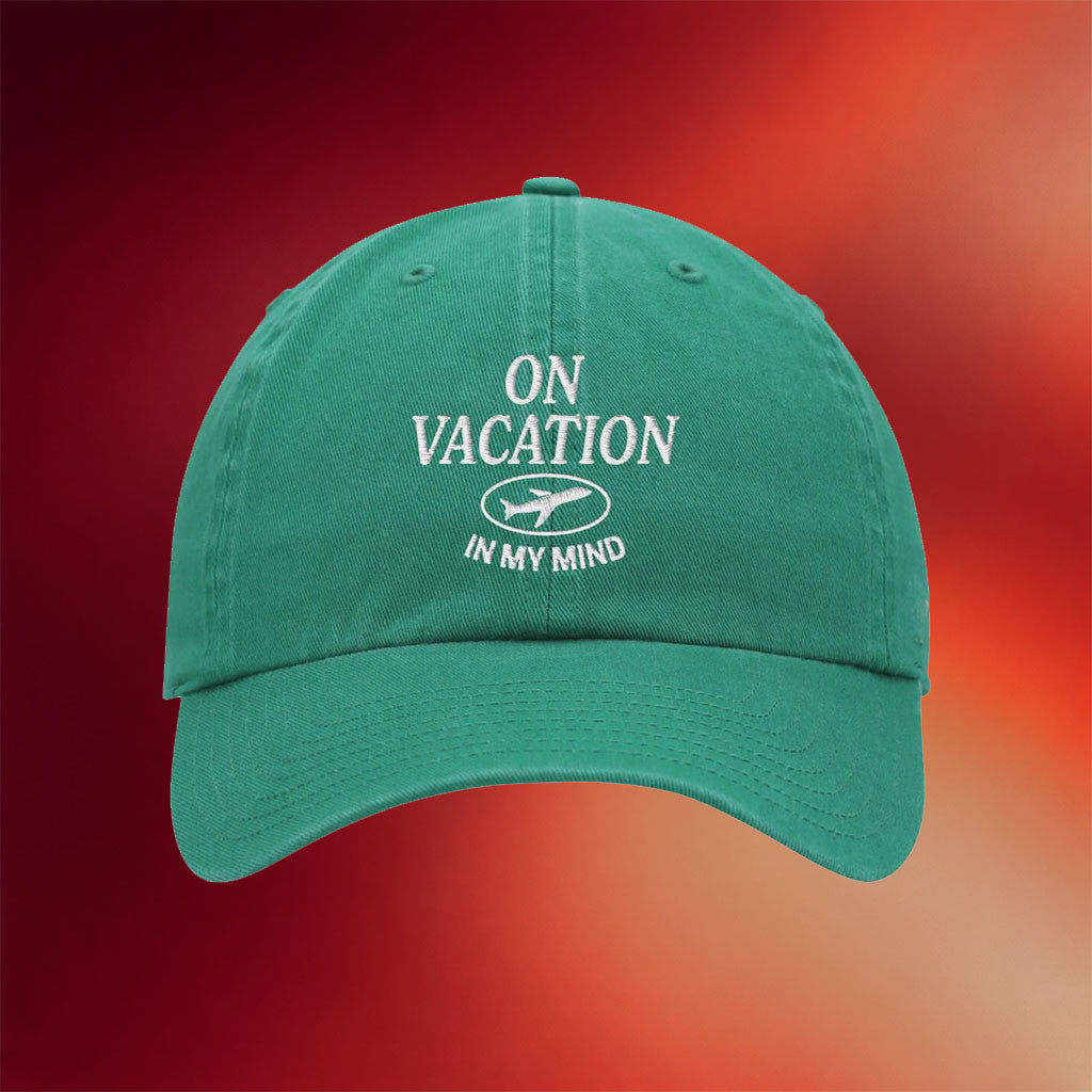 Emily Henry Merch On Vacation In My Mind Hat Embroidered Best Gifts For Wife - Merchluma