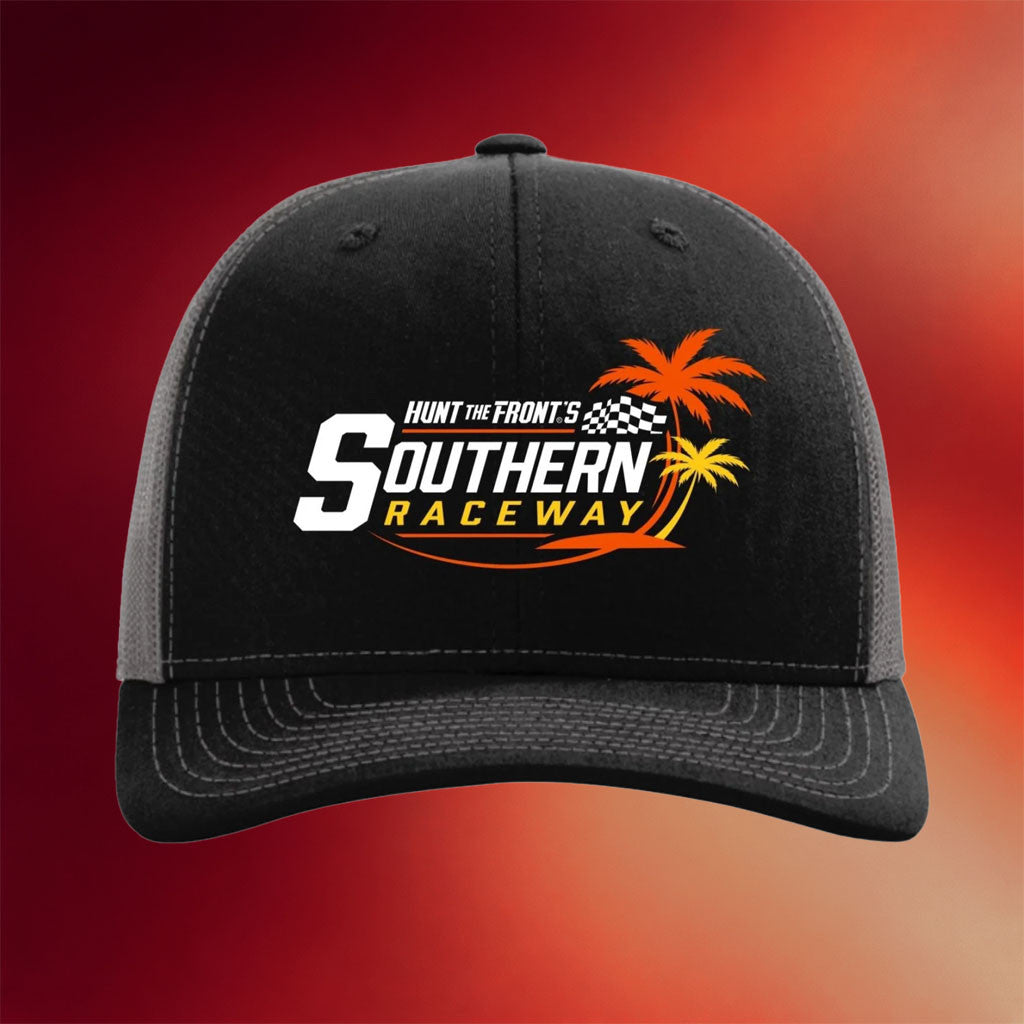 HTF Merch Hunt The Front's Southern Raceway Trucker Hat Birthday Present For Him - Merchluma