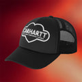 Impericon Merch 2026 Carhartt Wip Cloud Heart Black Trucker Hat Best Father's Day Gifts - Merchluma