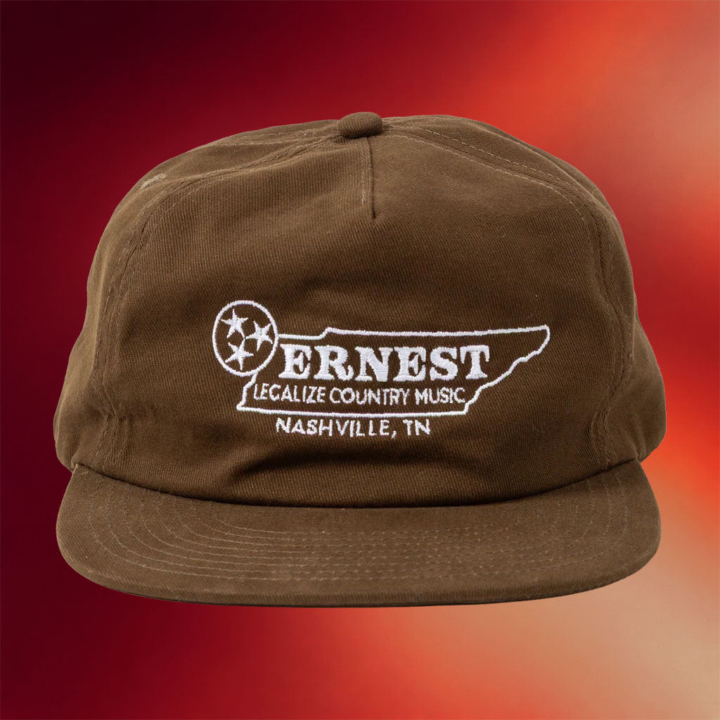 Ernest Merch 2026 Legalize Country Music Hat Embroidered Ernest Logo Cap Gifts For Fans - Merchluma