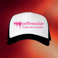 Jeffree Star Cosmetics Merch 2026 JSpace Trucker Hat Makeup Lover Gifts For Sisters - Merchluma