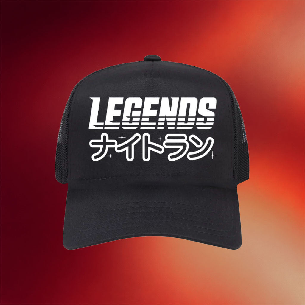 Legends Media Merch Night Run Trucker Hat Birthday Ideas For Him - Merchluma