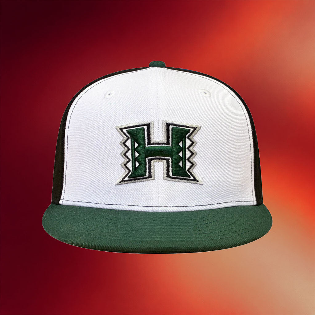 Fitted Hawaii March 2026 UH Hat Embroidered Fitted Hawaii Cap Gifts Ideas For Friends - Merchluma