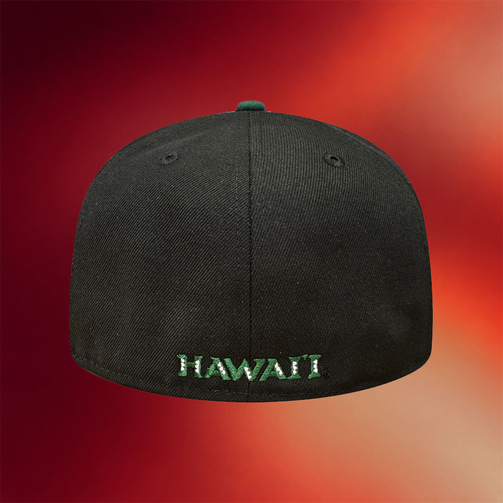 Fitted Hawaii March 2026 UH Hat Embroidered Fitted Hawaii Cap Gifts Ideas For Friends - Merchluma