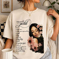 Ariana Grande Petal Tracklist Pink Floral Pop Album T-Shirt Ariana Grande Merch Gift For Fans - Merchluma