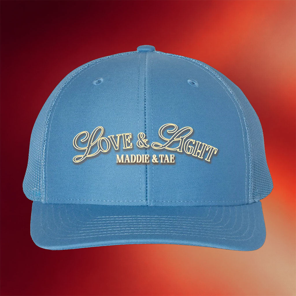 MCA Merch 2026 Love And Light Trucker Hat Best Gifts For Boyfriend - Merchluma