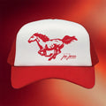 Joe Jonas Merch 2026 Mustang Trucker Hat Joe Jonas Cap Presents For Music Lovers - Merchluma