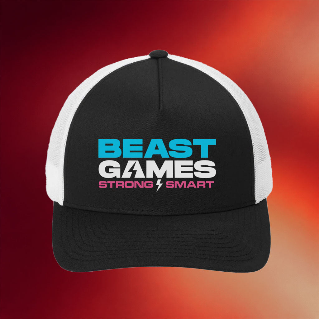 MrBeast Merch Beast Games 2 Trucker Hat Birthday Gift For YouTuber Fans - Merchluma