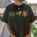 Hose Bee Lion Emoji Style Wildlife Wordplay Icons T-Shirt Meme Shirt Gift For Friends - Merchluma