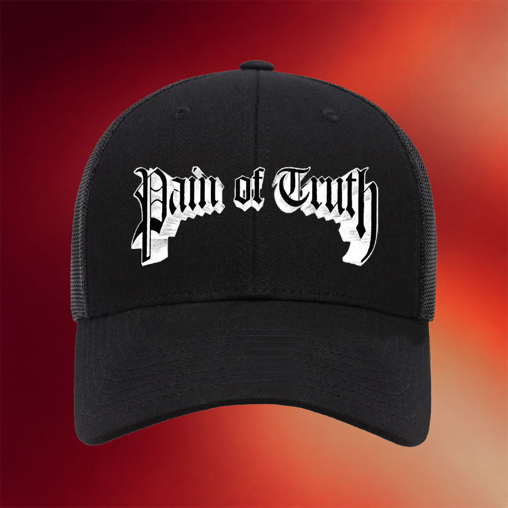 Pain Of Truth Merch 2026 New York Trucker Hat Pain Of Truth Hat Presents For Music Lovers - Merchluma