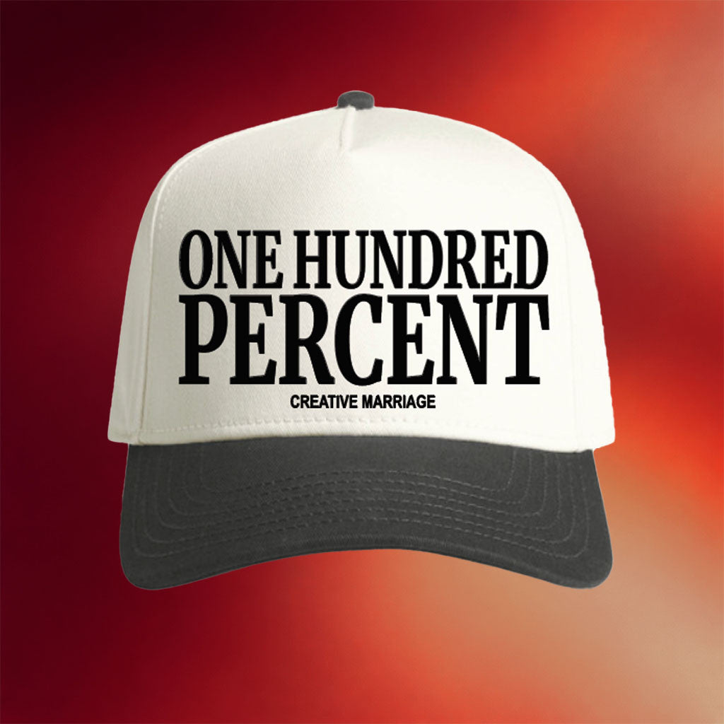 Fellowship Church Merch CMC Hat One Hundred Percent Hat Embroidered Gifts For Dudes - Merchluma