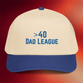 Devin The Dad Merch 40 Dad League Two Tone Hat 2026 Best Father's Day Gifts Ideas - Merchluma