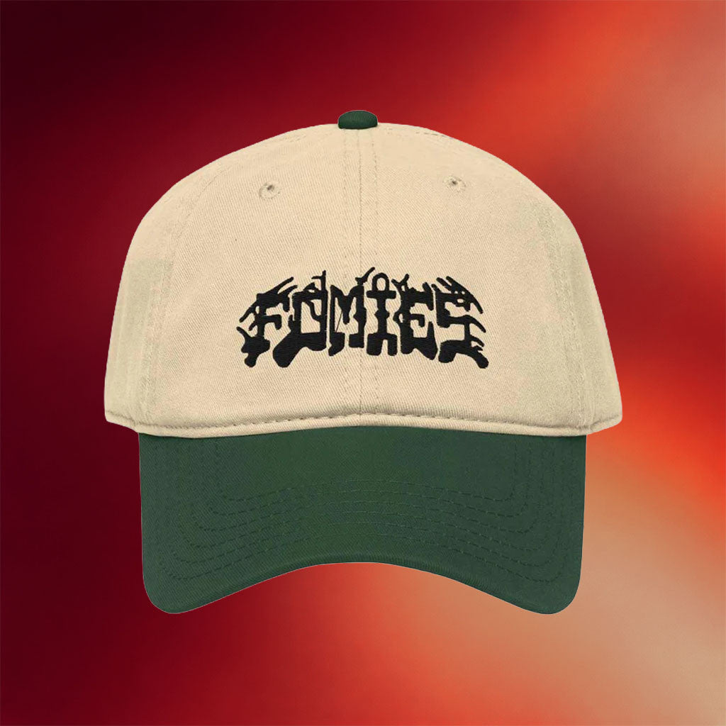Distroville Merch 2026 Fomies Beige Green Embroidered Hat Present For Band Fans - Merchluma