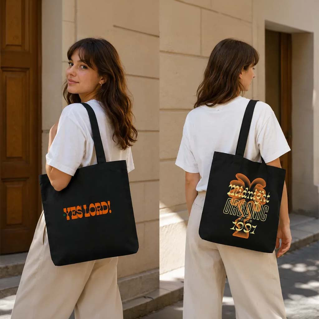 Larry June X Midnight Organic Tote Bag 2026 Larry June Merch Gift For Sisters - Merchluma