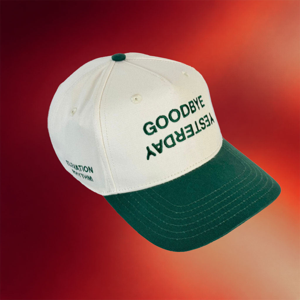 Elevation Church Merch Embroidered Goodbye Yesterday Upside Down Hat Gifts For Him - Merchluma