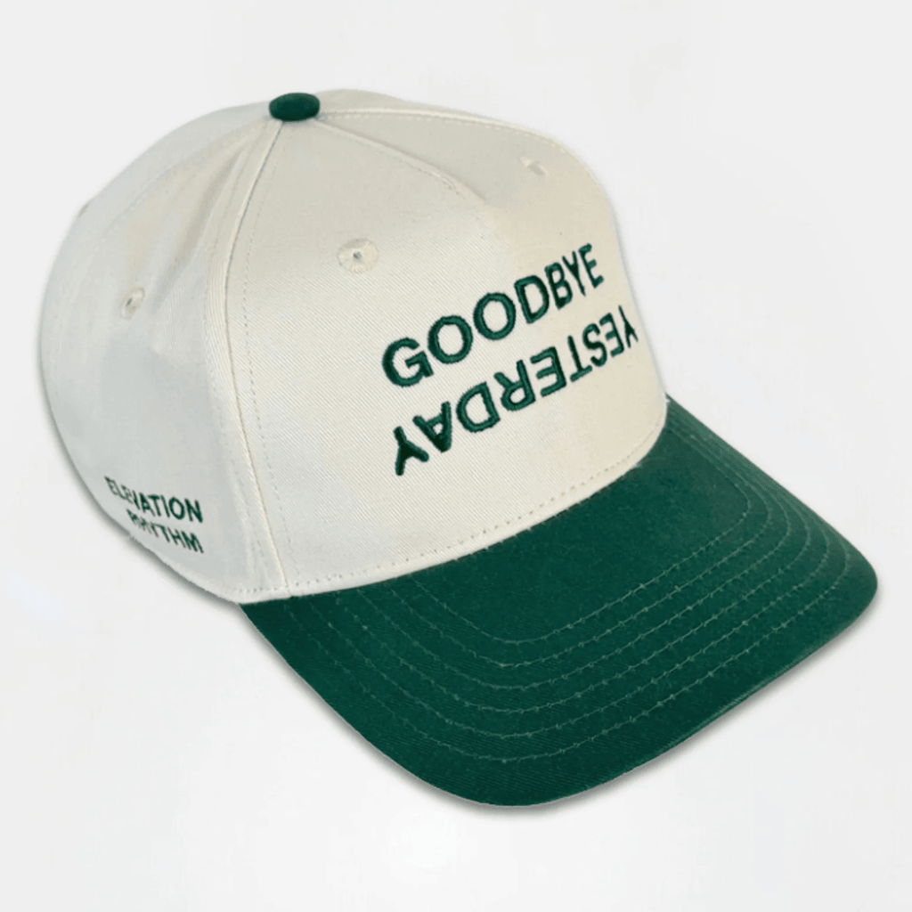 Elevation Rhythm Merch Goodbye Yesterday Upside Down Embroidered Hat Gifts For Music Lovers - Merchluma