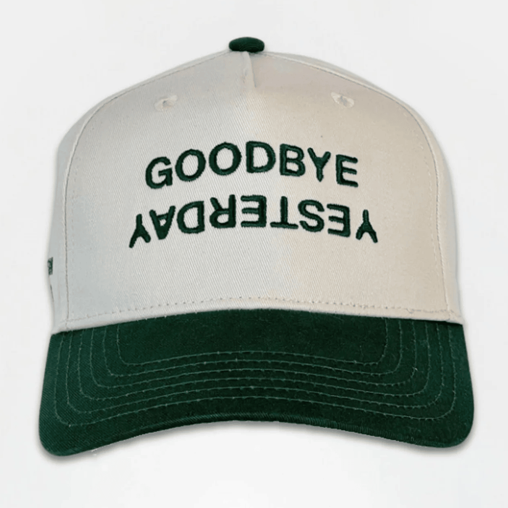 Elevation Rhythm Merch Goodbye Yesterday Upside Down Embroidered Hat Gifts For Music Lovers - Merchluma