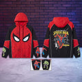 Marvel Spider-Man Brand New Day 2026 Graphic Zip Hoodie With Hulk Spider-Man Merch Son Gifts - Merchluma