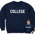 John Belushi COLLEGE Sweatshirt Animal House Merch Gift Ideas For Friends - Merchluma
