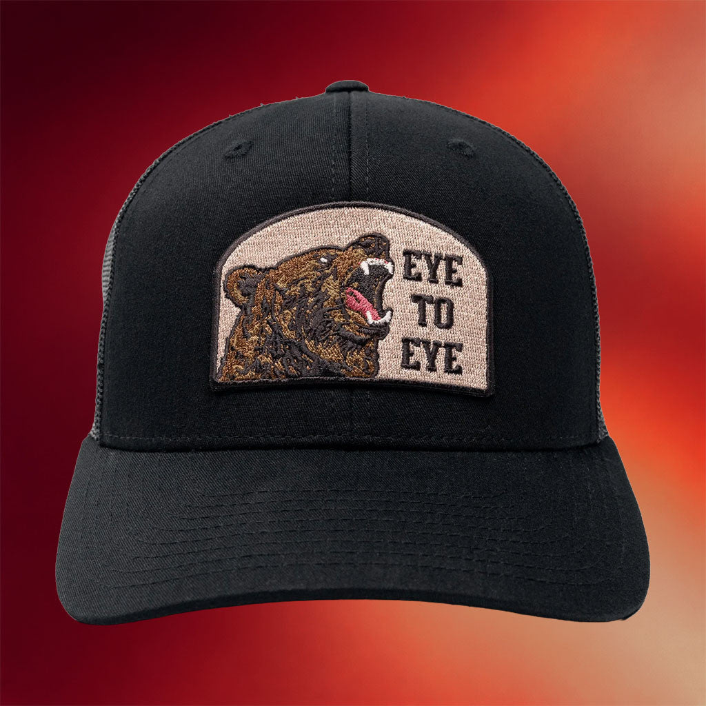 Cameron Hanes Merch 2026 Eye To Eye Embroidered Trucker Hat Great Father's Day Gifts - Merchluma