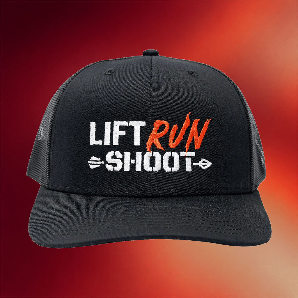 Cameron Hanes Merch 2026 Lift Run Shoot Embroidered Trucker Hat Father's Day Gifts Ideas - Merchluma