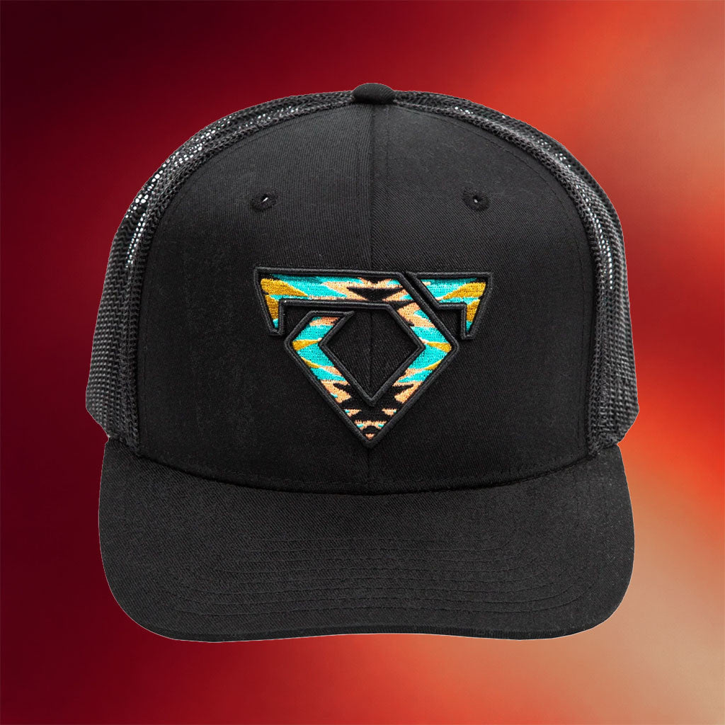 Cody Johnson Merch 2026 Aztec Logo Trucker Hat Embroidered Cody Johnson Hat Gifts For Fans - Merchluma