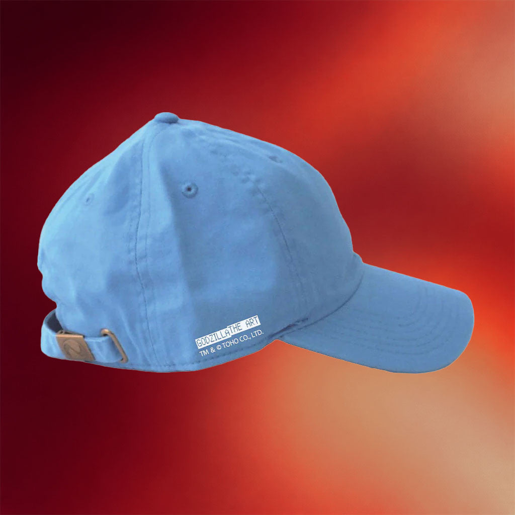 Godzilla Merch Godzilla The Art CPD Embroidered Hat Birthday Gift For Son - Merchluma
