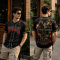 RUSH Fifty Something Tour 2026 New York Baseball Jersey At The Garden RUSH Band Merch Black - Merchluma