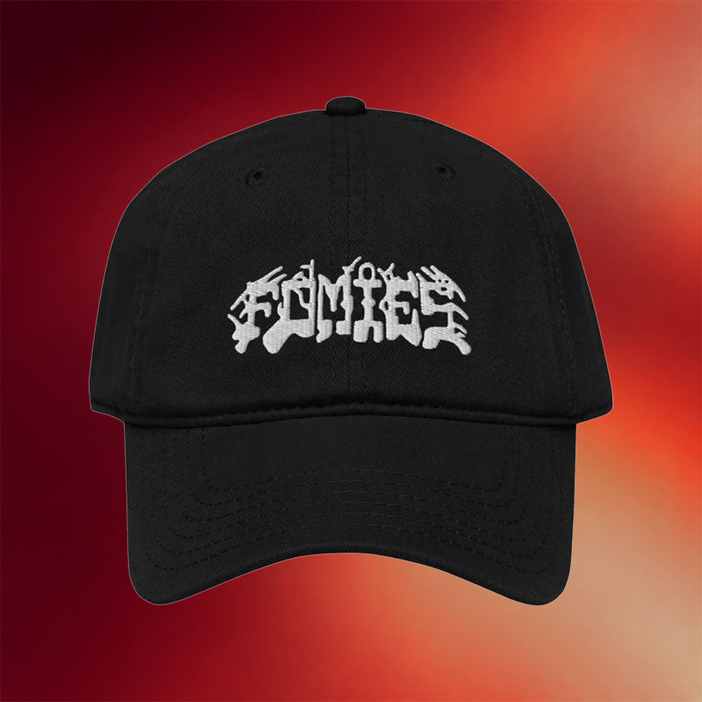 Distroville Merch 2026 Fomies Black Embroidered Hat Best Gifts For Band Fans - Merchluma