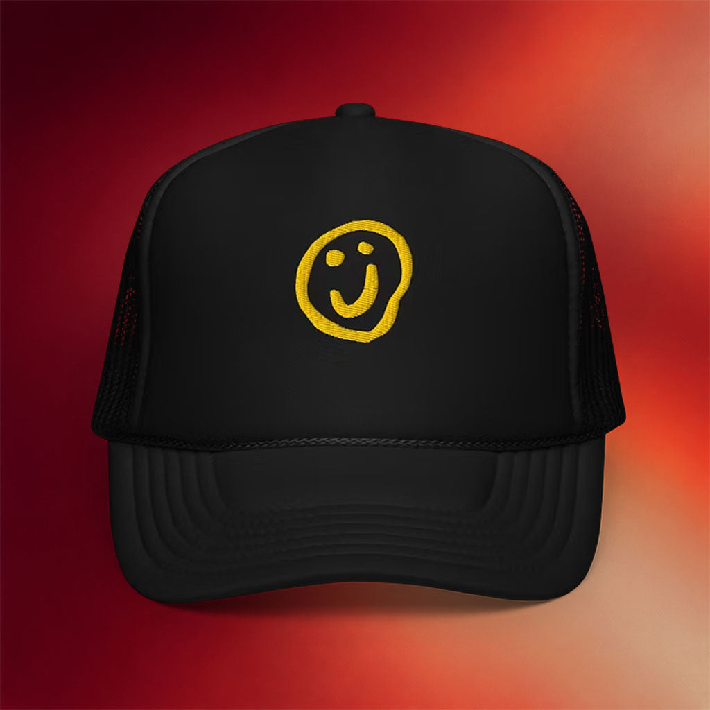 Jayo Merch Embroidered Optimist Trucker Hat Birthday Ideas For Husband - Merchluma