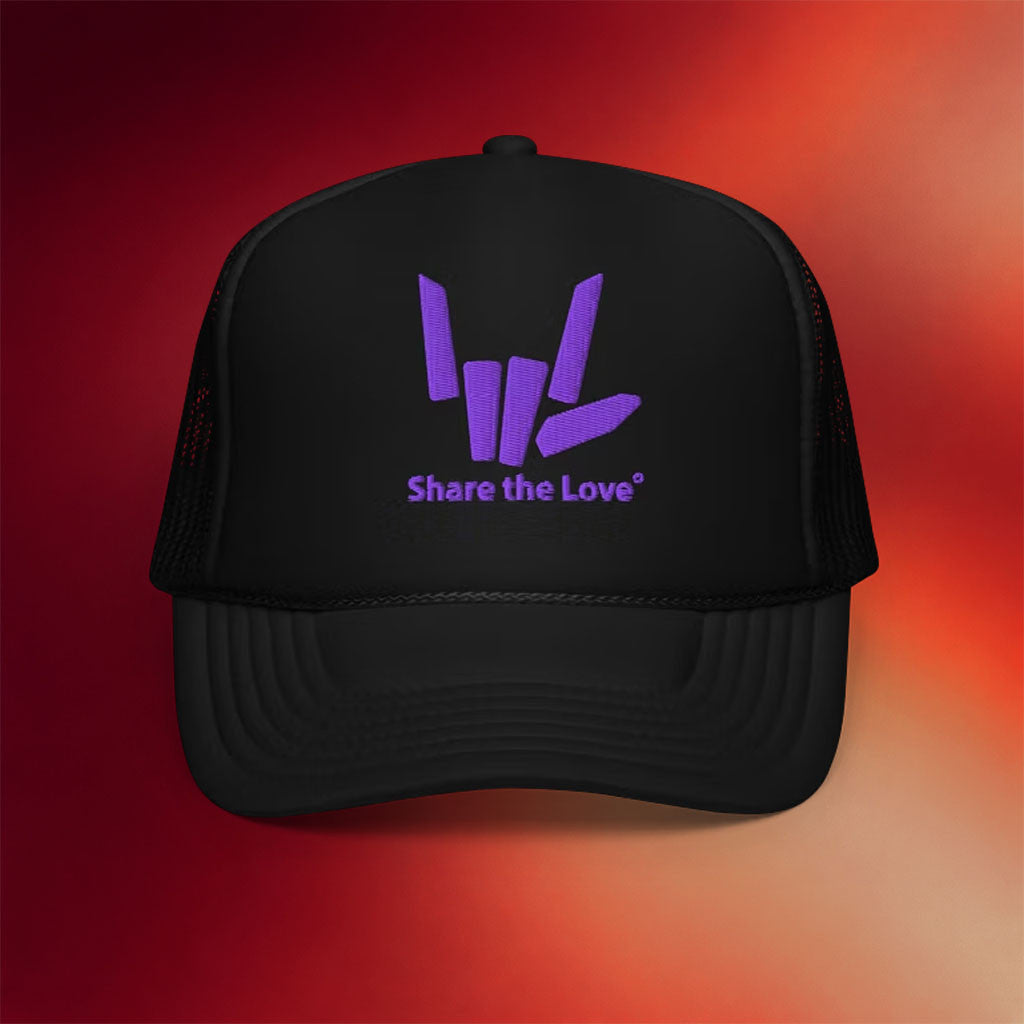 Stephen Sharer Merch Share The Love Trucker Hat Embroidered Birthday Gift Ideas For Him - Merchluma