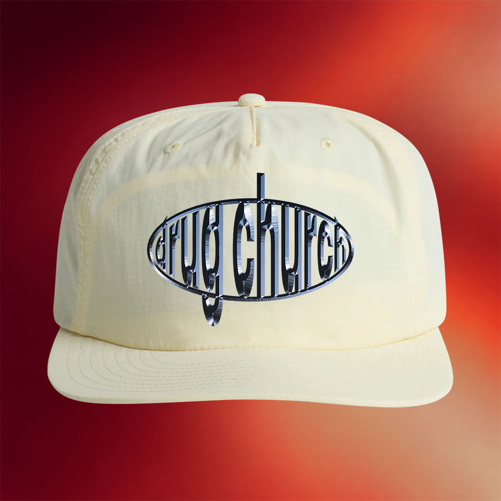 Drug Church Merch 2026 Chrome Logo Hat Drug Church Band Merchandise Gifts For Music Fans - Merchluma