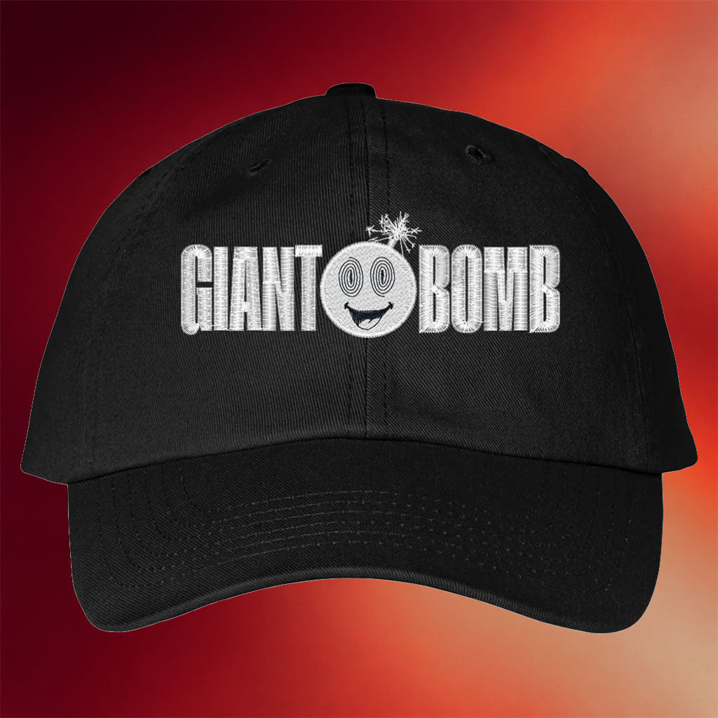 Giant Bomb Emporium Merch 2026 Dizzy Bomb Hat Embroidered Giant Bomb Cap Gifts For Him - Merchluma