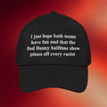 Good Shirts Merch I Just Hope That Both Teams Have Fun And That The Bad Bunny Halftime Show Hat - Merchluma