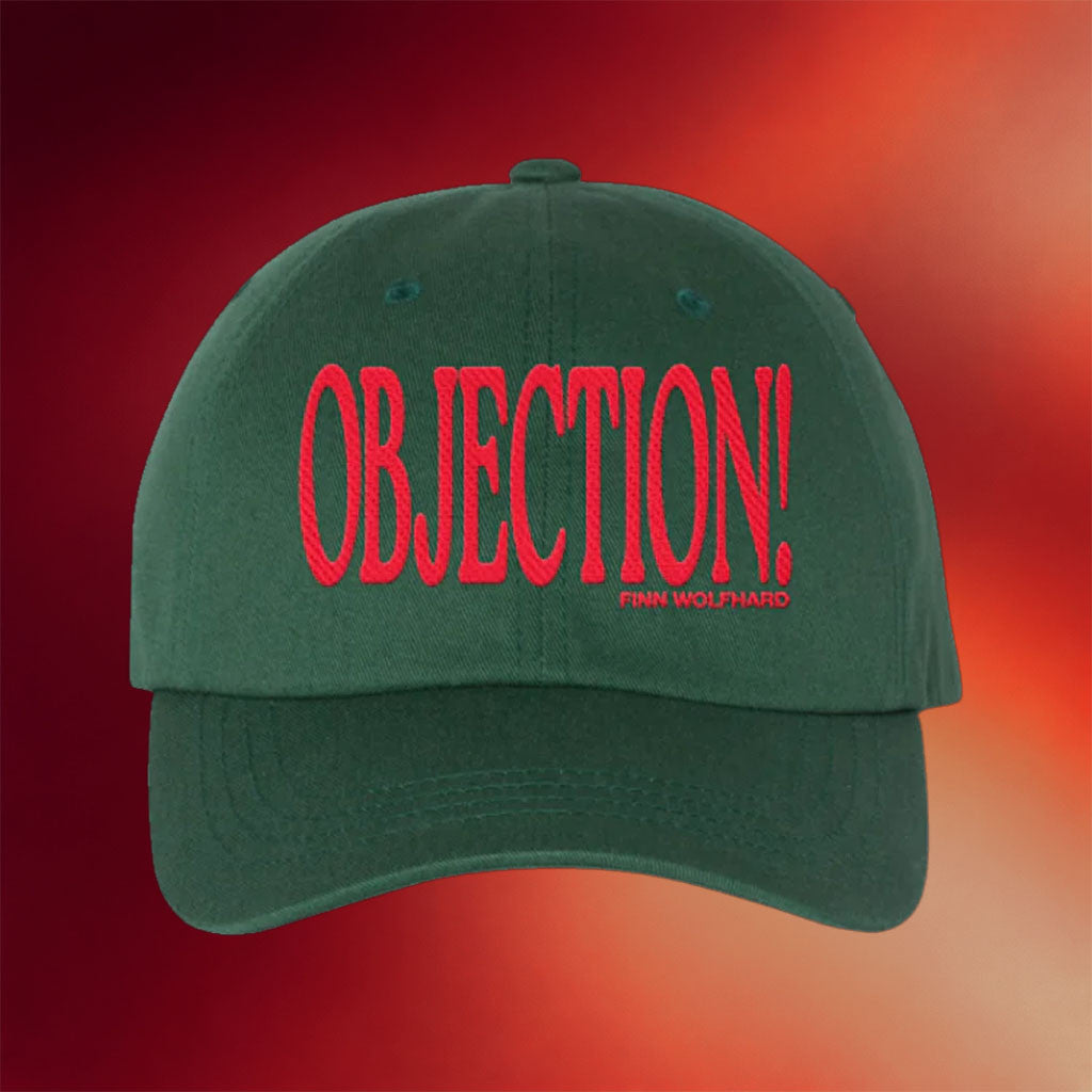 Finn Wolfhard Music Shop Merch Embroidered Objection Dad Hat Best Gifts For Music Lovers - Merchluma