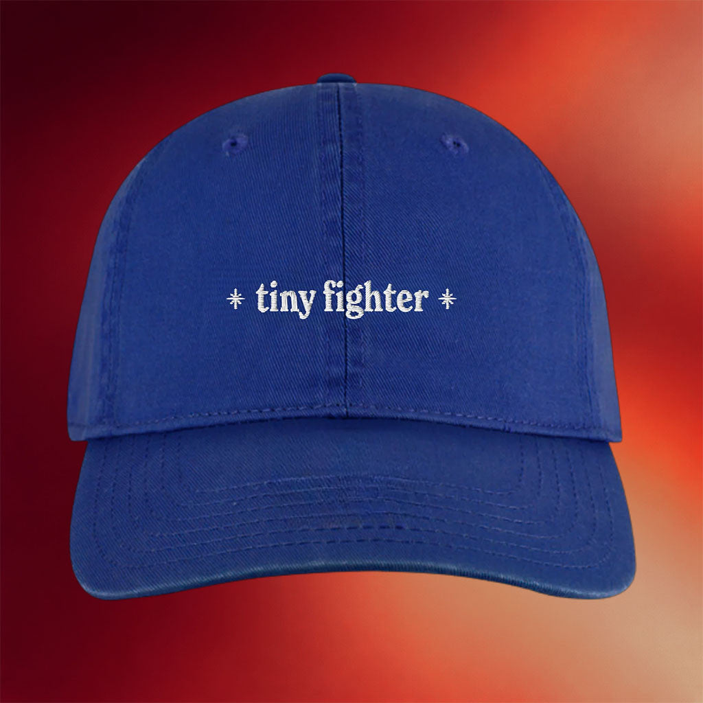 Emily Henry Merch Embroidered Tiny Fighter Hat Birthday Ideas For Husband - Merchluma