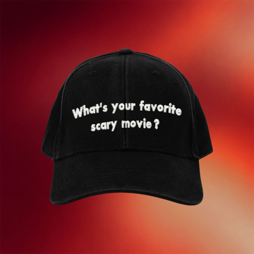 Don Toliver Merch 2026 Don Toliver X Scream X CJ Favorite Movie Hat Embroidered Horror Fan Gift - Merchluma
