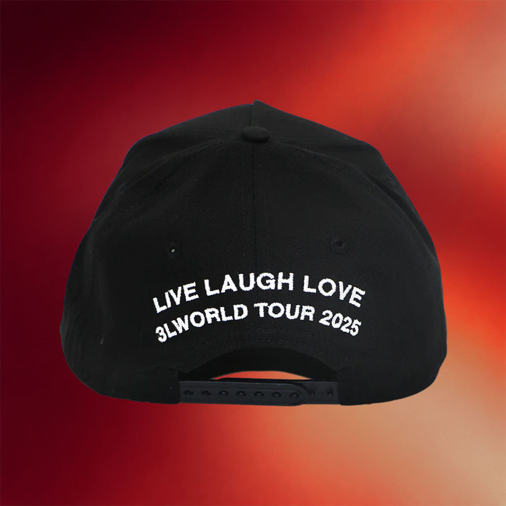 Earl Sweatshirt Merch Earl Sweatshirt 2025 Tour Hat Embroidered Live Laugh Love Hat Fans Gifts - Merchluma