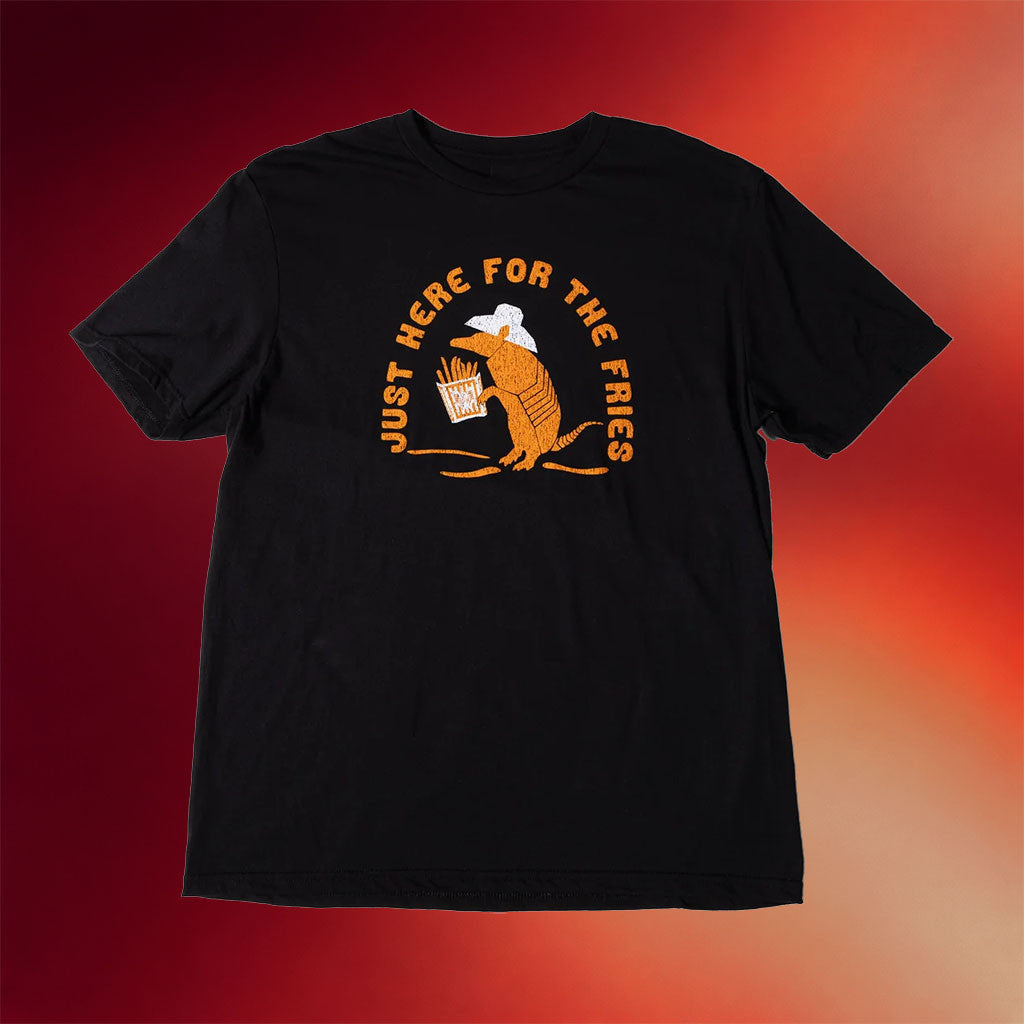 Whataburger Merch 2026 Fry Dillo T-Shirt Just Here For The Fries Shirt Gifts For Brothers - Merchluma