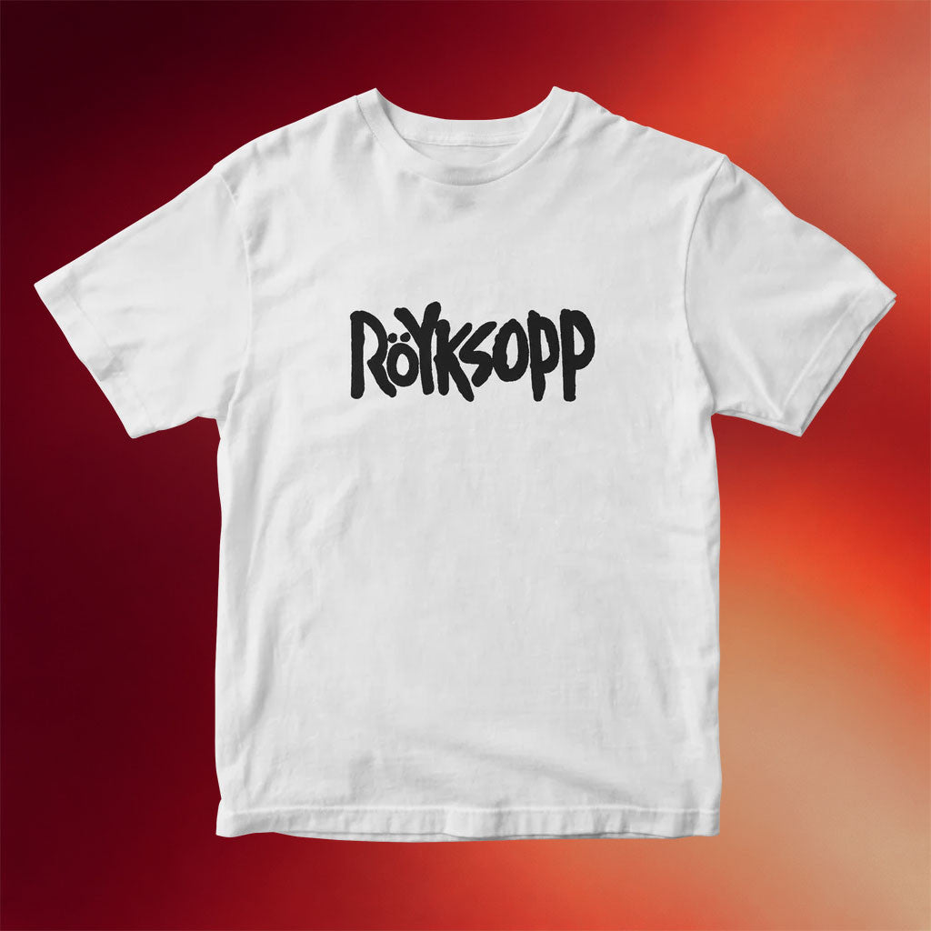 Royksopp Merch 2026 Royksopp Logo T-Shirt White Present For Electronic Duo Fans - Merchluma