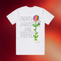 The Avalanches Merch 2026 Music Makes Me High White T-Shirt Best Gifts For Music Lovers - Merchluma