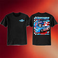 Brandon Sheppard Merch 2026 BSheep X Rocket1 Patriot Pitside T-Shirt Present For Racing Lover - Merchluma