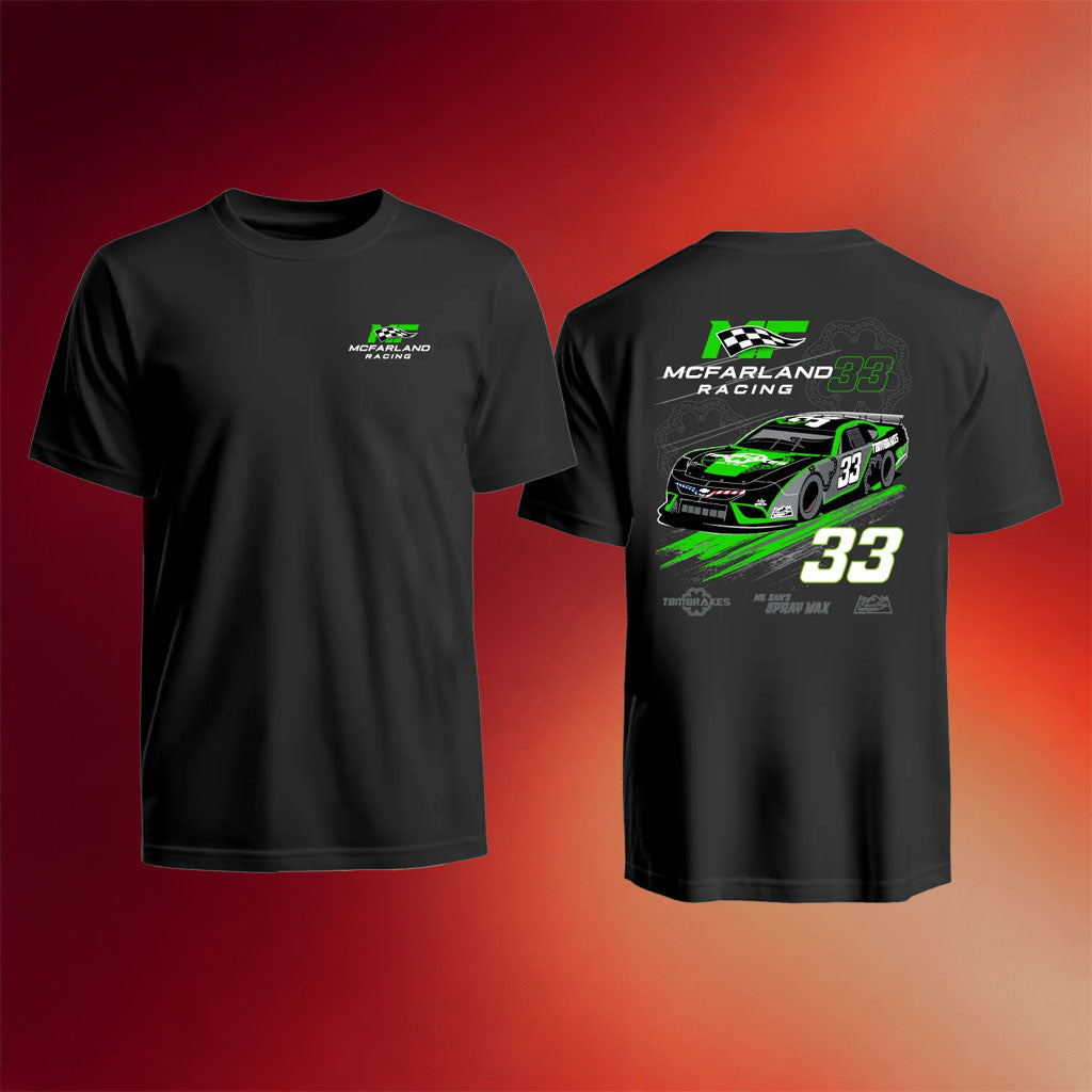 Cleetus McFarland Merch 2026 McFarland Racing Late Model T-Shirt Best Gift For Racing Lovers - Merchluma