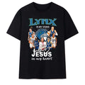 Minnesota Lynx In My Veins Jesus In My Heart Signatures T-Shirt Lynx Merch Basketball Fan Gift - Merchluma