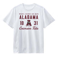 Alabama Crimson Tide Where Legends Are Made 18 31 T-Shirt Alabama Crimson Tide Merch Fan Gifts - Merchluma