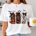 Diet Coke Spooky Soda Can Coquette Bow T-Shirt Cute Halloween Shirt Gift For Sisters - Merchluma