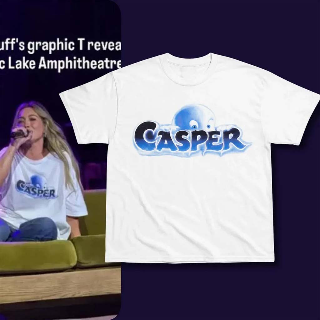 Hilary Duff Concert Outfit July 25 2026 Shakopee MN Casper The Friendly Ghost 1995 Shirt Gifts - Merchluma