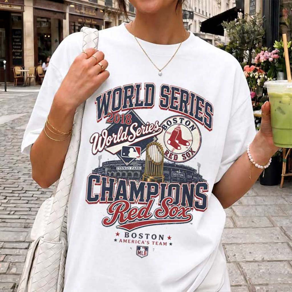 World Series Champions Boston Red Sox Baseball Sports T-Shirt Red Sox Merch Gifts For Fans - Merchluma